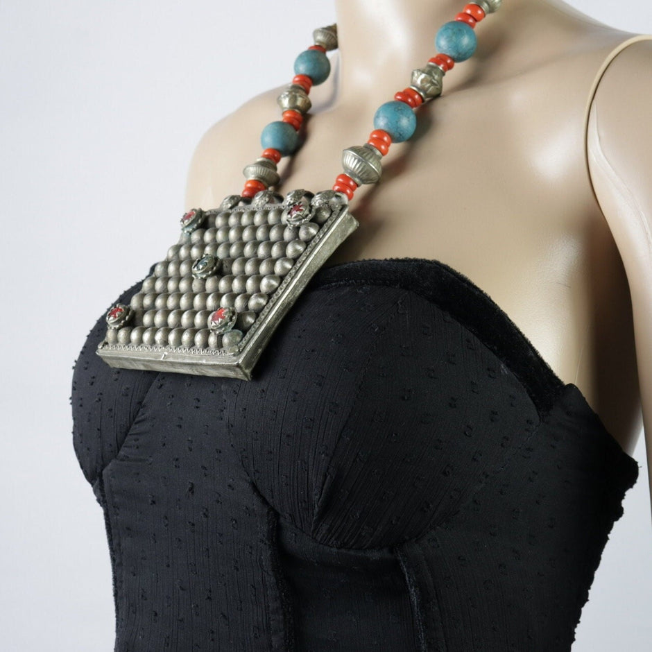 Vintage Style Necklace Pendant Large