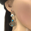 Afghan Vintage Handcrafted Bird Earrings Set