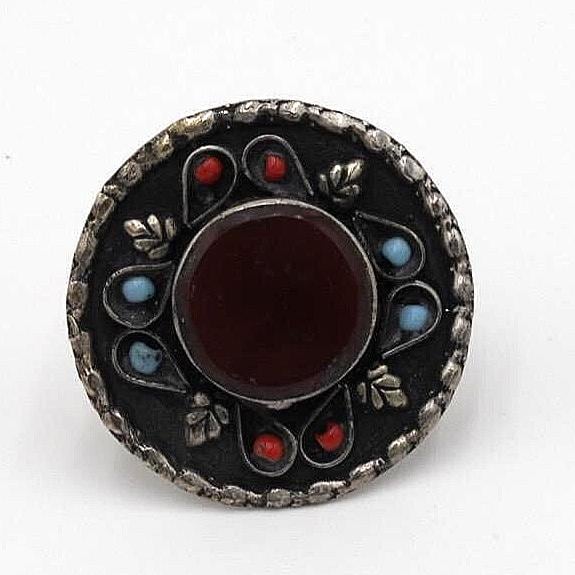 Oversized Vintage Afghan Tribal Rings