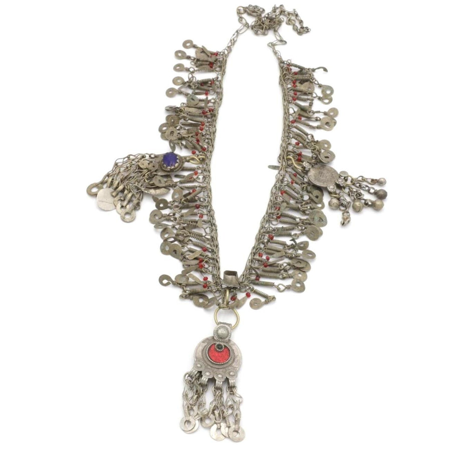Afghan Vintage Jewelry Necklace