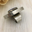 Vintage Afghan Lapis Lazuli Statement Ring - Adjustable Handmade Gemstone Jewelry for Engagement or Festival
