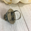 Oversized Afghan Stone Ring: Ethnic Tribal Boho Statement Jewelry