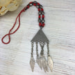 Vintage Afghan Kuchi Necklace: Ethnic Tribal Nomad Boho Gypsy Statement Jewelry Handmade