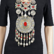 Vintage Turkmen Afghan Tribal Coin Necklace