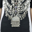 Multilayered Necklace with Stones