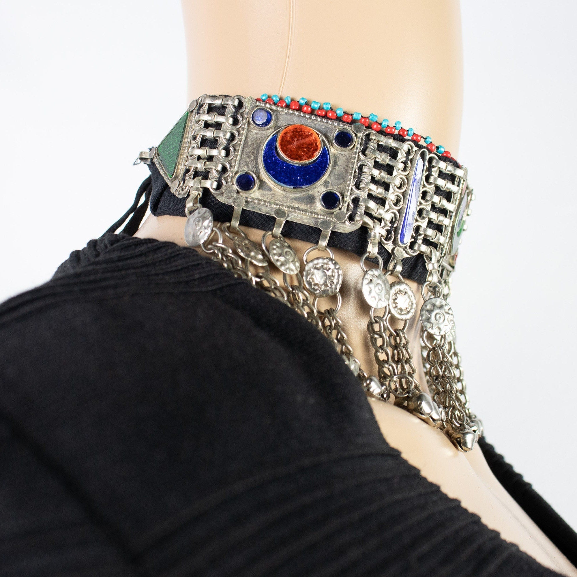 Vintage Kuchi Choker Necklace