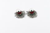 Handcrafted Afghan Jewelry Set: Choker, Headpiece & Earrings - Boho Tribal Kuchi Mathapatti Necklace