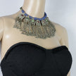 Vintage Afghan Coin Tassel Necklace