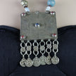 Vintage Kuchi Choker: Afghan Turquoise & Coin Statement Necklace