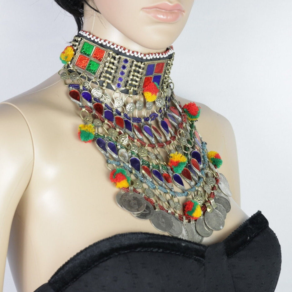 Handmade Afghan Chocker Necklace