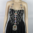 Vintage Afghani Tribal Bib Necklace