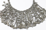 Vintage Afghan Kuchi Tribal Necklace - Handcrafted Ethnic Boho Choker with Pendants