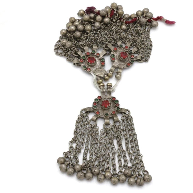 Vintage Afghani Coin Pendants for Necklaces, Belly Dance Jewelry & Tribal Accessories (Set of 3)