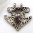 Vintage Afghan Kuchi Tribal Pendants: Handmade Jewelry for Belly Dance, Stage & Statement Necklaces