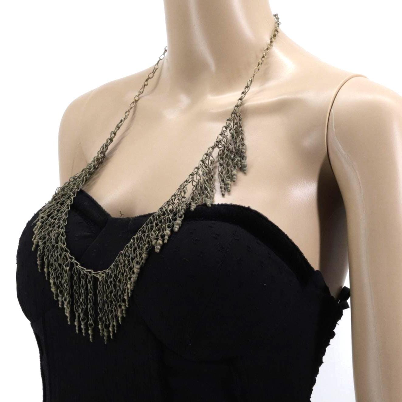 Exotic Afghan Statement Necklace