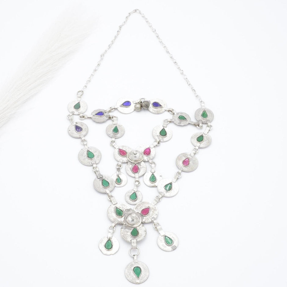 Authentic Afghan Tribal Jewelry: Kuchi Necklaces, Ethnic Pendants & Belly Dance Accessories