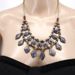 Boho Kuchi Lapis Lazuli Statement Necklace – Unique Ethnic Jewelry