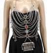 Afghan Bib Necklace: Tribal Silver Statement Jewelry