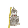 Vintage Kuchi Tribal Hair Pendants - Handmade Afghan Headpieces for Belly Dance & Statement Jewelry