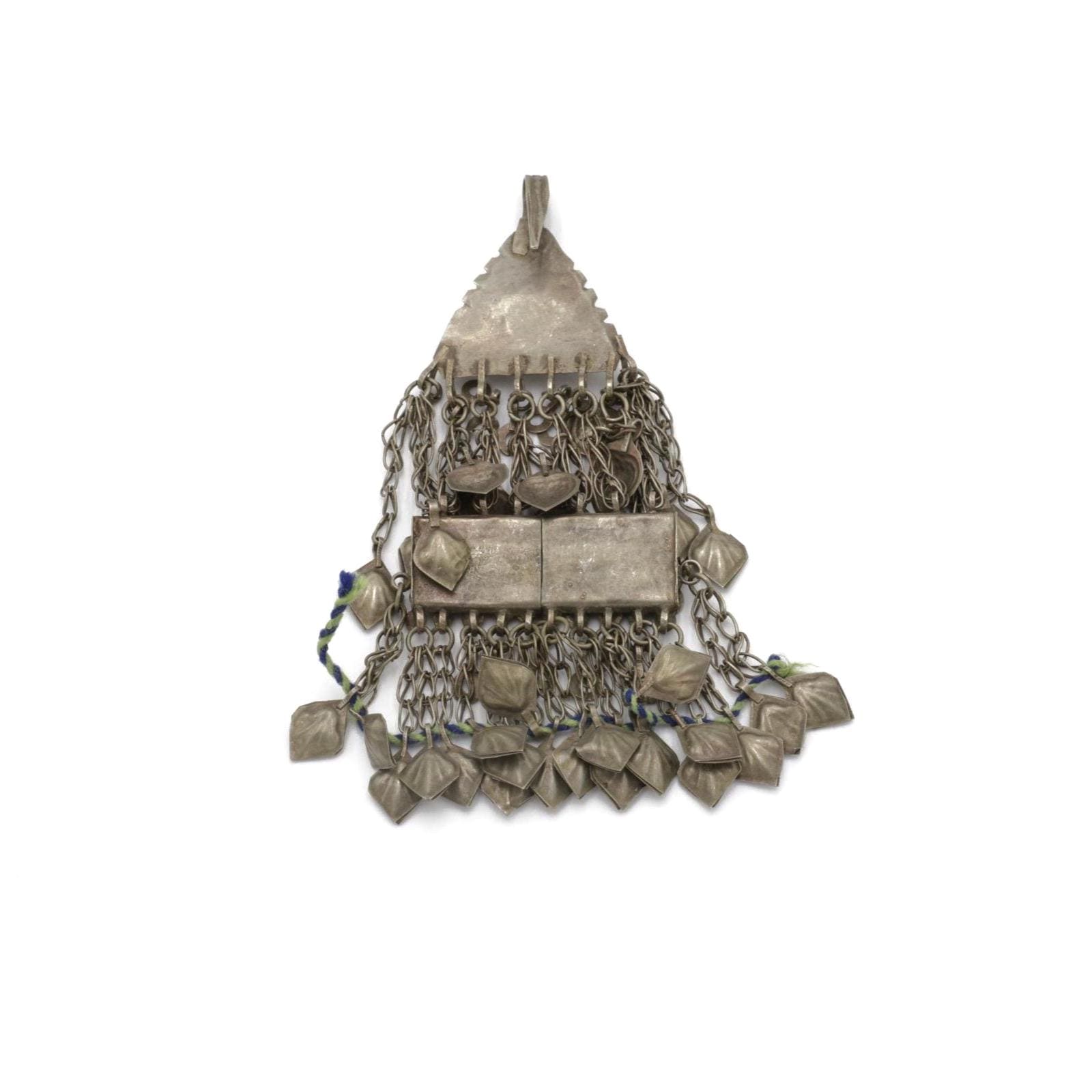 Vintage Afghan Kuchi Tribal Hair Pendants - Handmade Jewelry Headpieces for Belly Dance & Stage Performances
