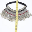 Vintage-Inspired Tuareg Kuchi Choker: Tribal Afghani Boho Belly Dance Necklace - Ethnic Statement Jewelry