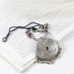 Vintage Afghan Tribal Pendant Necklace - Ethnic Kuchi Choker for Belly Dance Jewelry