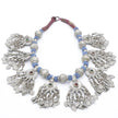 Vintage Afghan Coins Statement Necklace