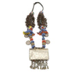 Vintage Kuchi Statement Necklace: Large Ethnic Tribal Choker with Cloves for Belly Dance