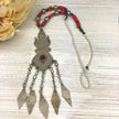Vintage Afghan Kuchi Ethnic Tribal Nomad Boho Gypsy Statement Necklace - Bohemian Bedouin Jewelry