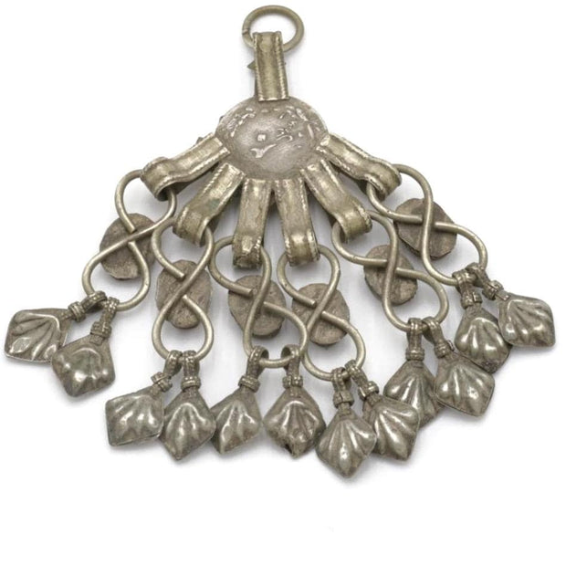 Vintage Afghan Kuchi Tribal Pendants - Handmade Belly Dance Jewelry for Stage & Statement Pieces