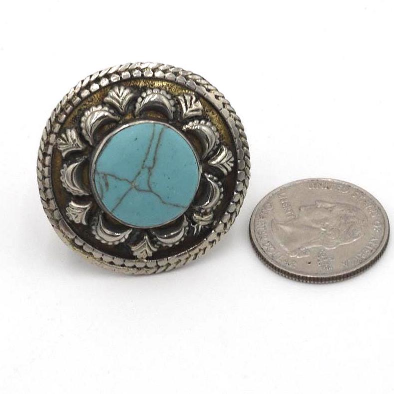 Vintage Afghan Silver Tribal Rings - Ethnic Kuchi Jewelry for Women - Bohemian Pakistani Indian Heels