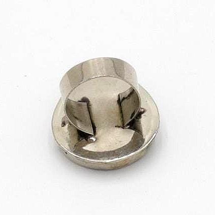 Vintage Afghan Silver Rings - Ethnic Tribal Kuchi Jewelry for Women - Pakistani Indian Bohemian Heels