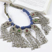 Vintage Afghan Coin Tassel Necklace