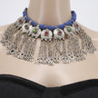 Vintage Afghan Coin Tassel Necklace