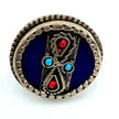 Vintage Kuchi Afghan Adjustable Statement Rings