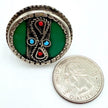 Vintage Kuchi Afghan Adjustable Statement Rings