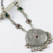 Vintage Afghan Tribal Pendant Necklace - Ethnic Kuchi Choker for Belly Dance Jewelry