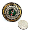 Oversized Antique Afghan Tribal Rings - Adjustable Boho Ethnic Jewelry for Women