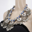 Vintage Afghan Coins Statement Necklace