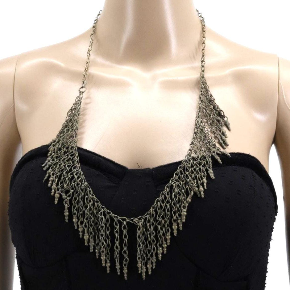 Exotic Afghan Statement Necklace
