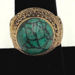 Authentic Vintage Afghan Tribal Rings: Handcrafted Boho Jewelry for Men and Women