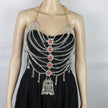 Vintage Afghani Tribal Bib Necklace