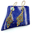 Vintage Afghani Tribal Statement Earrings - Ethnic Middle Eastern Boho Gypsy Jewelry for Women
