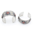 Bohemian Afghan Kuchi Adjustable Cuff Bracelet Set - Statement Aqeeq Tribal Jewelry