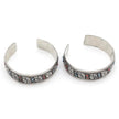 Bohemian Afghan Kuchi Adjustable Cuff Bracelet Set - Statement Aqeeq Jewelry - Tribal Boho Accessory