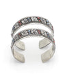 Bohemian Afghan Kuchi Adjustable Cuff Bracelet Set - Statement Aqeeq Jewelry - Tribal Boho Accessory