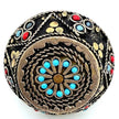 Large Afghan Tribal Ring: Vintage Kuchi Silver Boho Statement