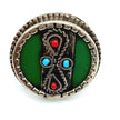 Vintage Kuchi Afghan Adjustable Statement Rings