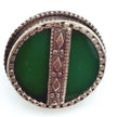 Vintage Afghan Statement Rings: Engraved Gemstone Jewelry for Festivals