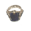 Vintage Afghan Lapis Lazuli Silver Ring - Ethnic Tribal Kuchi Jewelry for Women